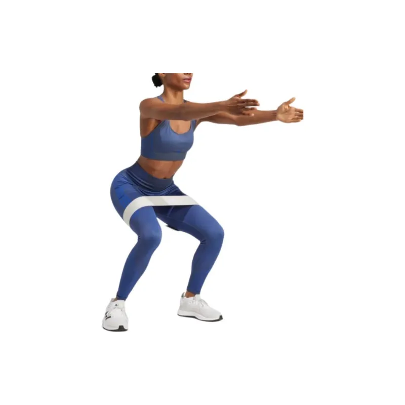 Adidas SEAMLESS BRANDED 7/8 LEGGINGS Women's Dark Shadow Marine Blue-4