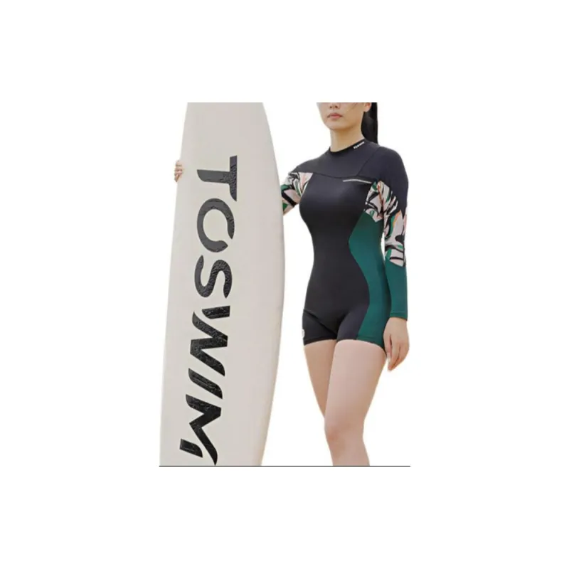 TOSWIM One-piece Swimsuit Women's Moonlit Jungle-1