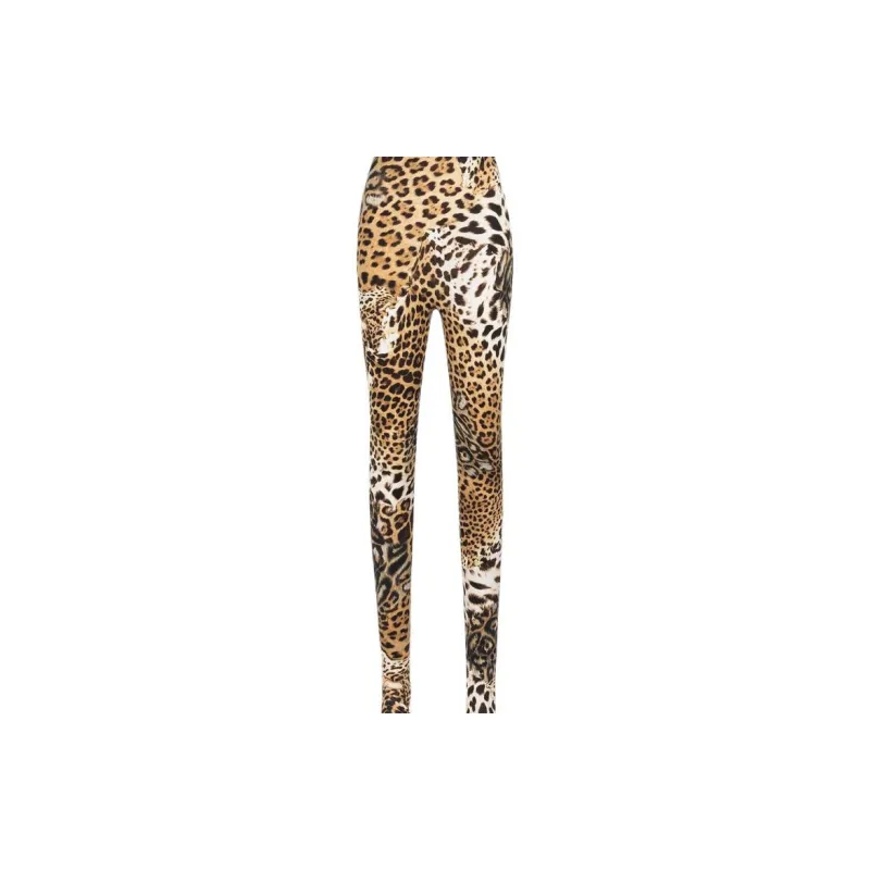 Roberto Cavalli SS24 Jumpsuit Women's Brown-5