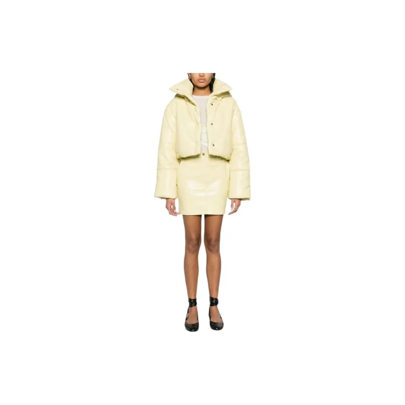 NANUSHKA Aveline Leather Puffer Jacket-1