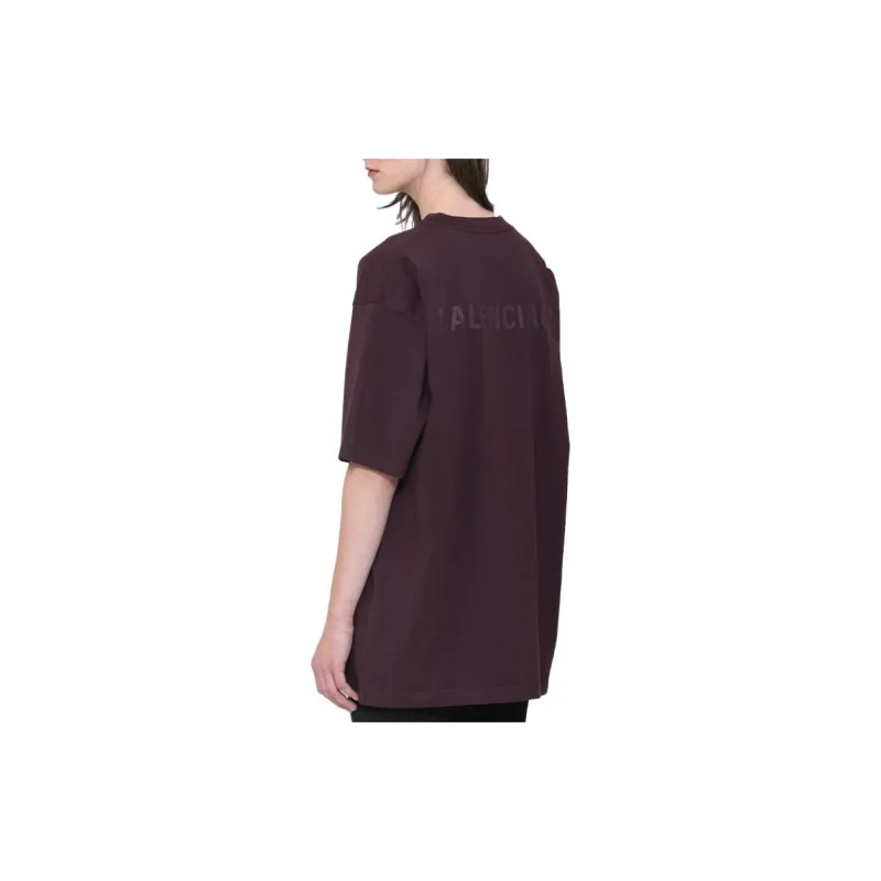Balenciaga T-Shirts Women's Purple-3