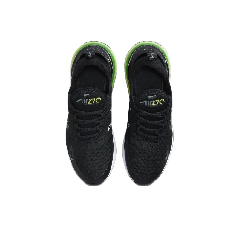 Nike Air Max 270 GS 'Multi-Swoosh - Black Volt'-4