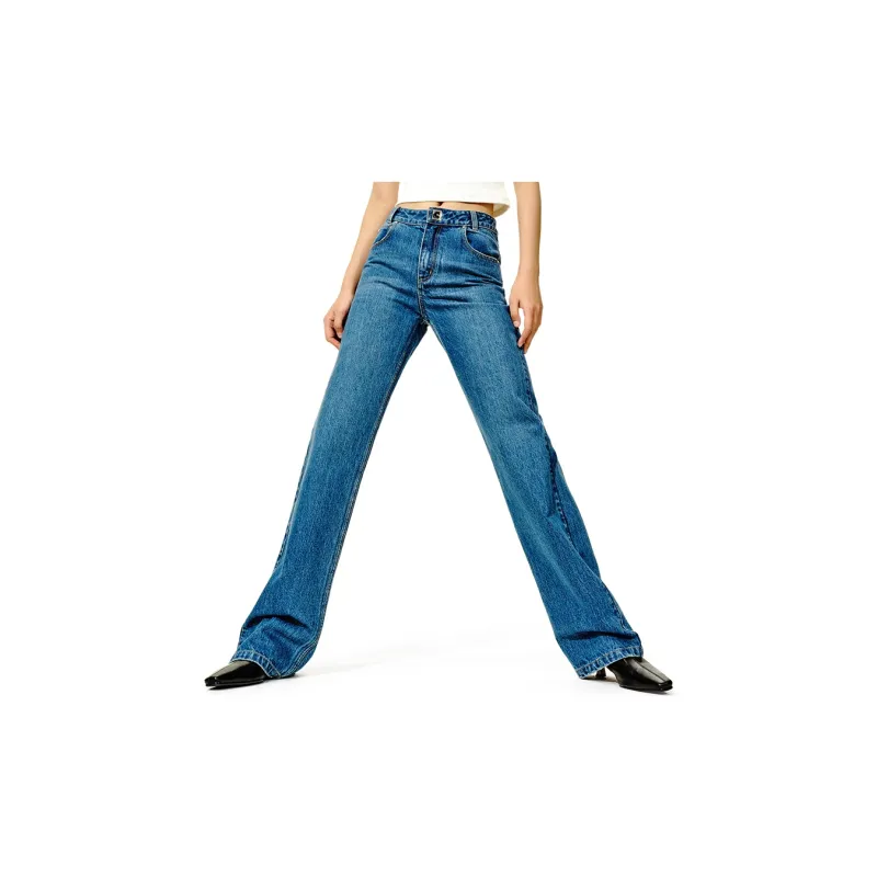 CALVINLUO Jeans 005 Women's Blue-3
