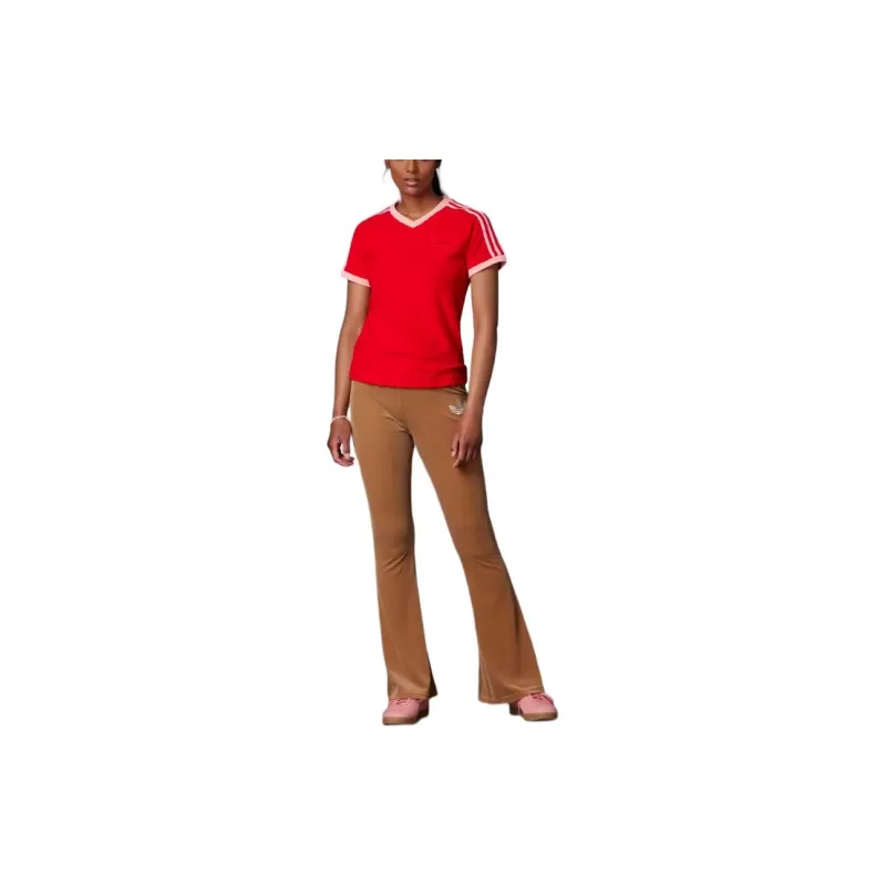 Adidas Originals T Shirts Women's Red-3