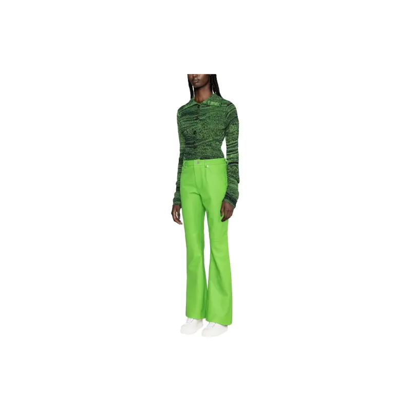 JW Anderson Casual Pants Women's Green-3