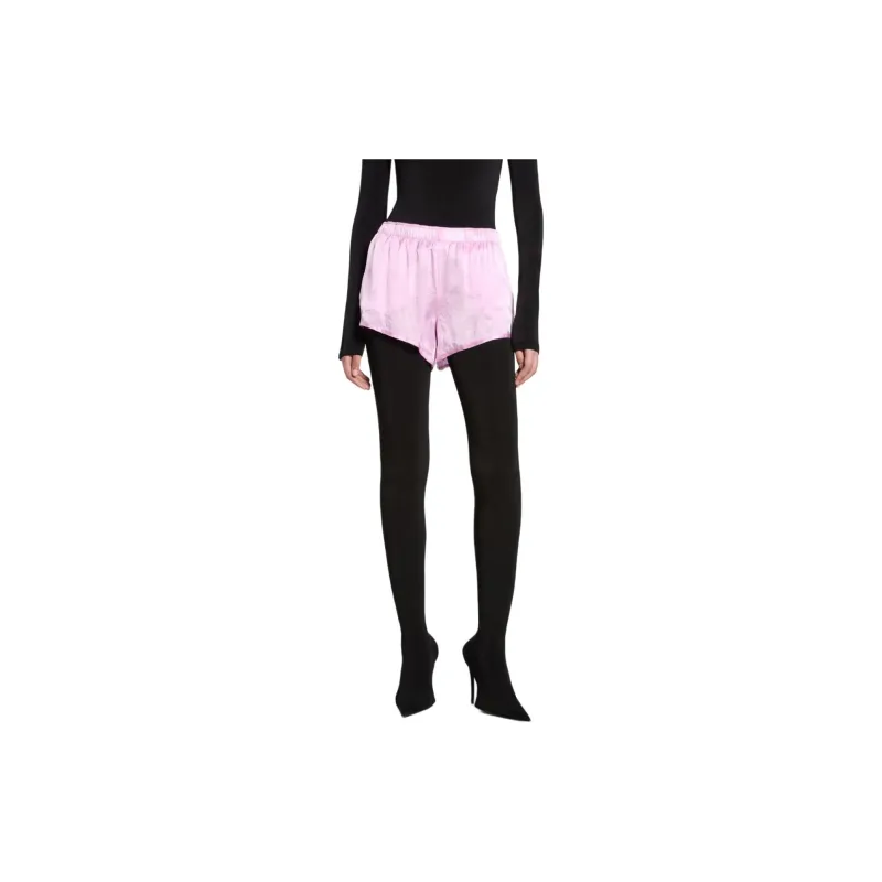 Balenciaga Casual Shorts Women's Pink-2