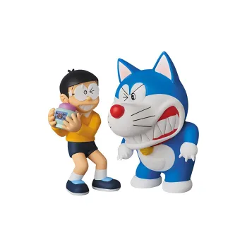 Medicom Toy Prop Doraemon UDF Werewolf Face Cream Scale Figures