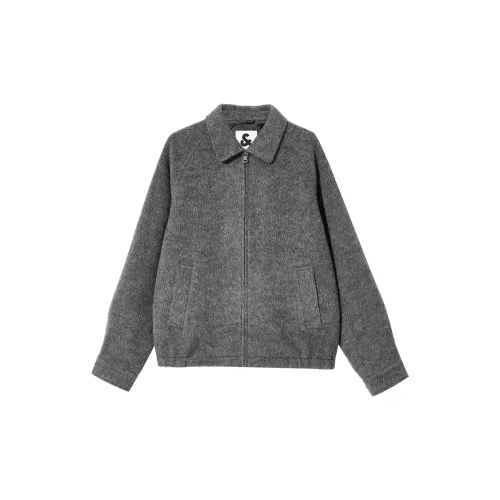 JACK&JONES Coats Men GH1 Medium Heather Gray