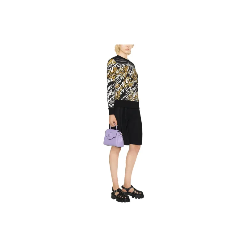 VERSACE JEANS COUTURE Sweatshirts Women's Black-3