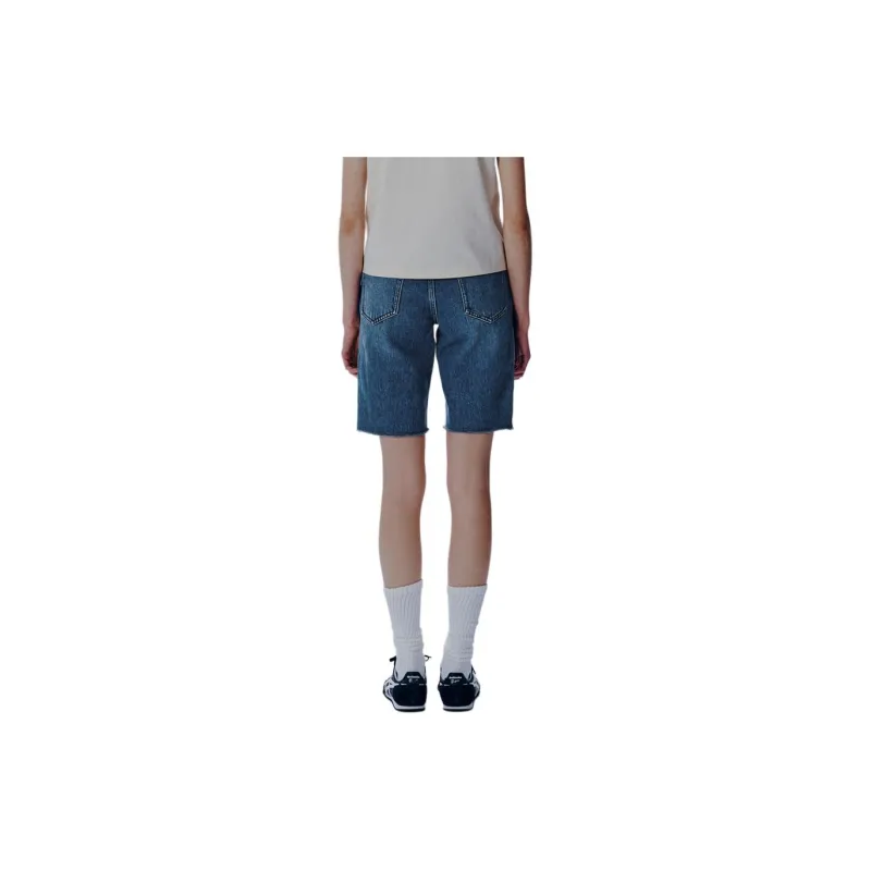 MARITHE FRANCOIS GIRBAUD SS24 Denim Shorts Women's Blue-3