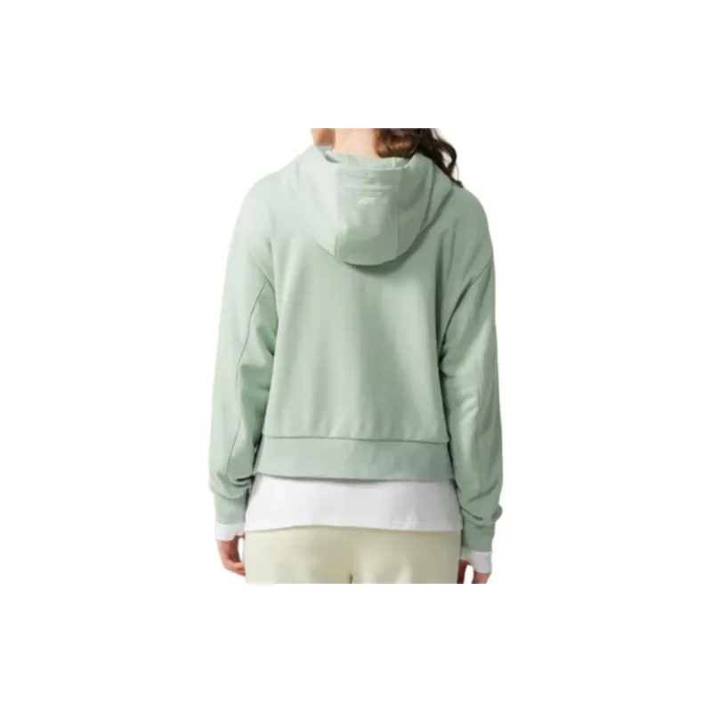 Reebok Sweatshirt Women's Gray Green-4