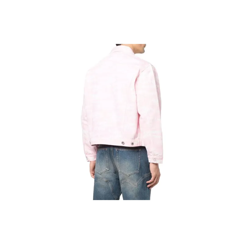 Vetements Denim Jackets Women's Pink-3