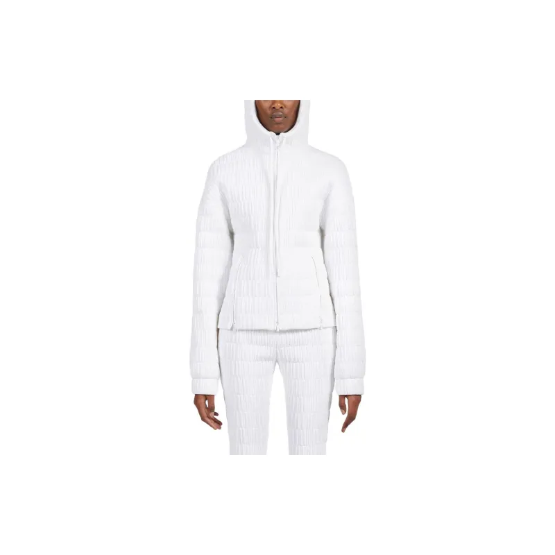 Ferragamo Quilted Hooded Bomber Jacket-4