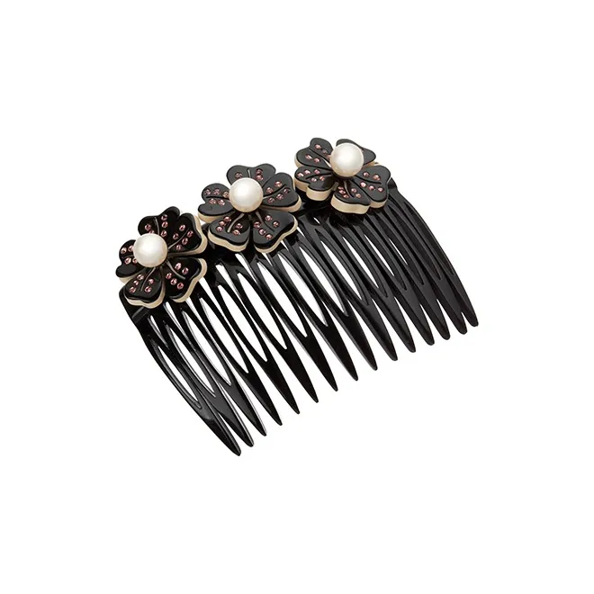 ALEXANDRE DE PARIS Small Happiness Pendant Hair Comb Hair Accessory Headpiece Women's-4