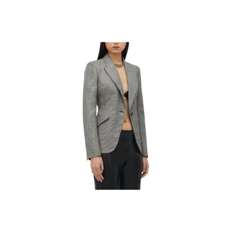 Alexander McQueen Single Breasted Jacket-2