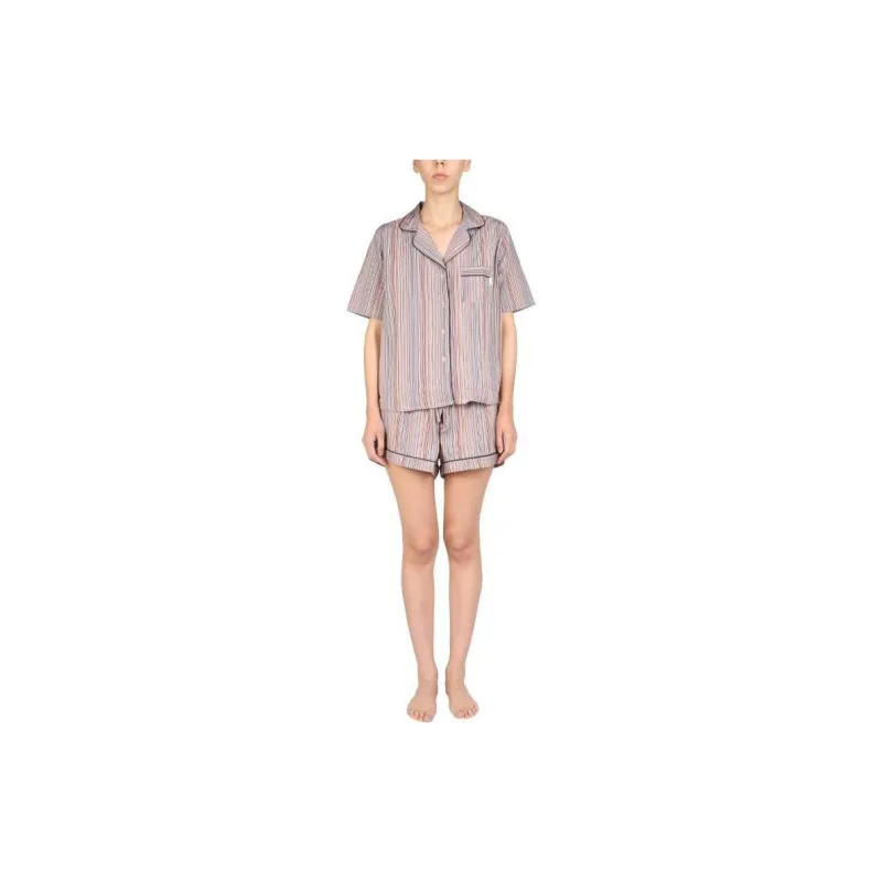 Paul Smith Stripe-print Two-piece Pajama Set-1