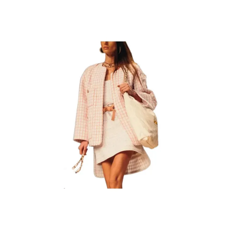 CHANEL SS22 Dress Women's White-2