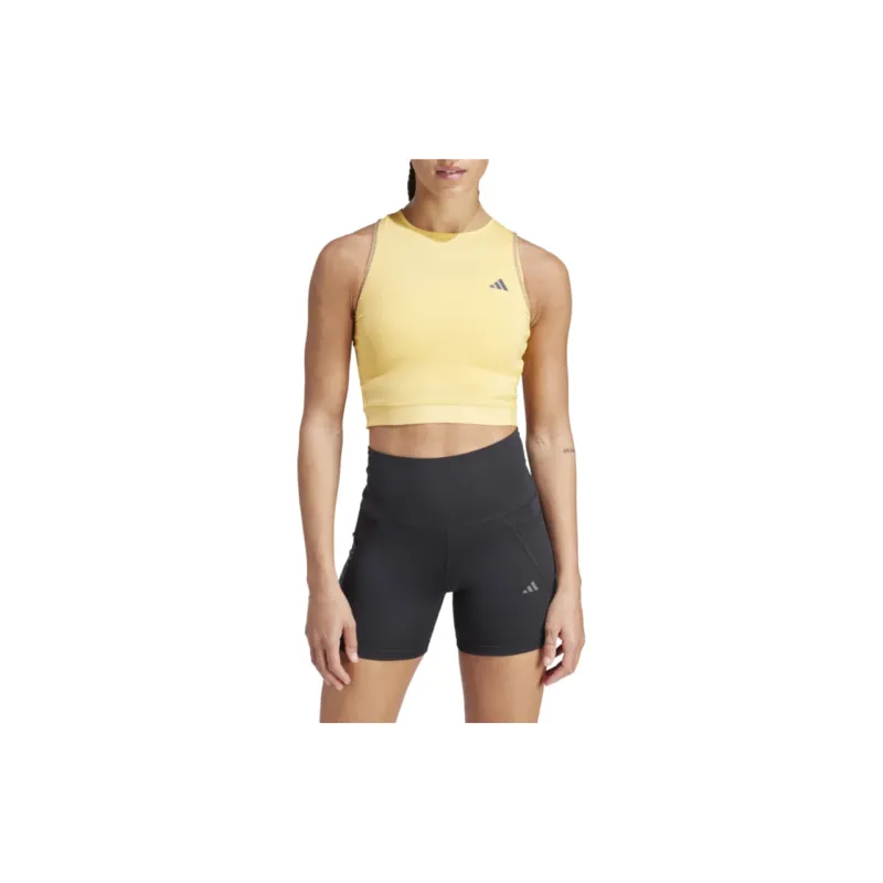Adidas Free Shipping With AdiClub Adizero Running Crop Tank Top-4