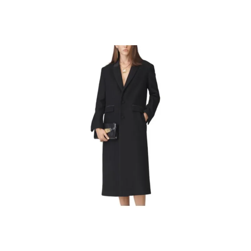 ZARA Coats Women's Black-2