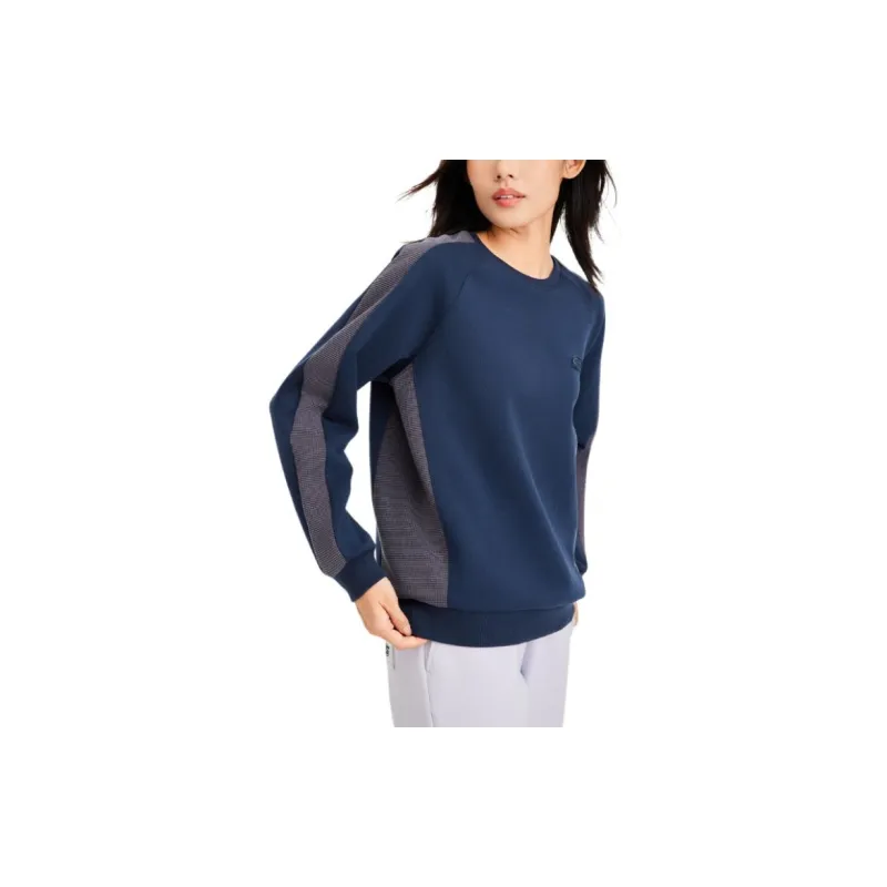 Skechers Basic Sports Series Sweatshirt Women's Navy Blue-4