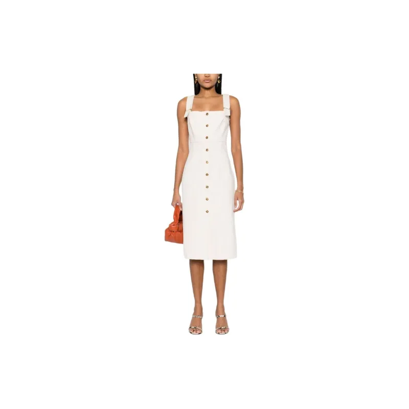 Patou Denim Dungaree Dress-1