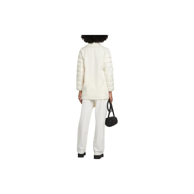 Moncler Cloaks Women's White-3