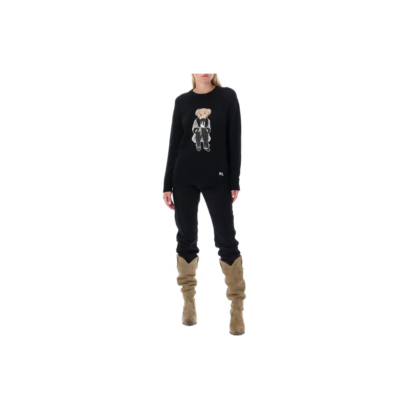 Ralph Lauren Collection Cinema Bear Cashmere Jumper-3
