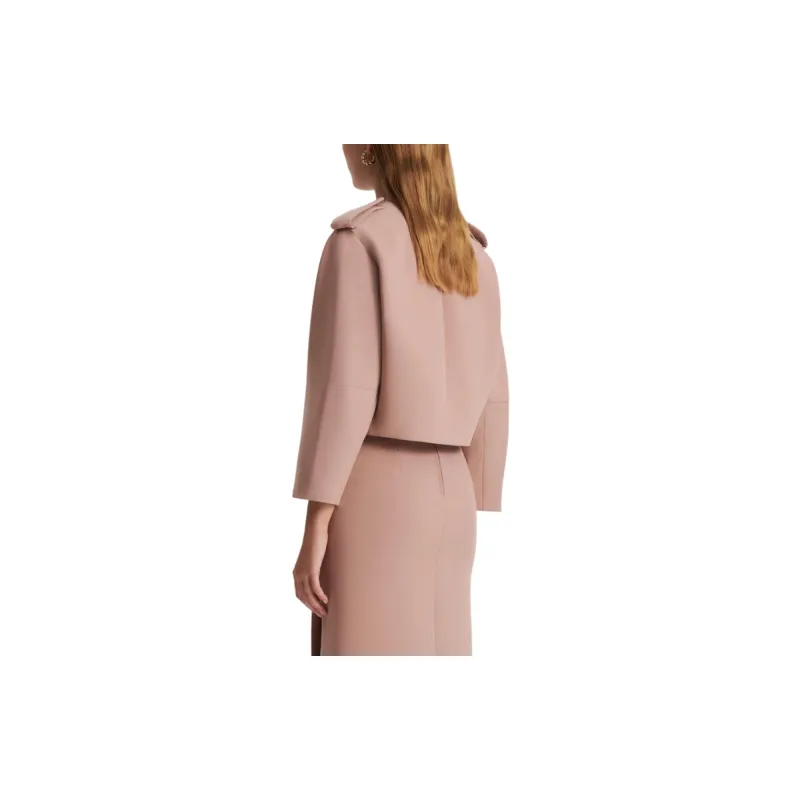 SCANLAN THEODORE Cady Cocoon Sleeve Jacket Jackets Coats Women's Nude/Nude-2
