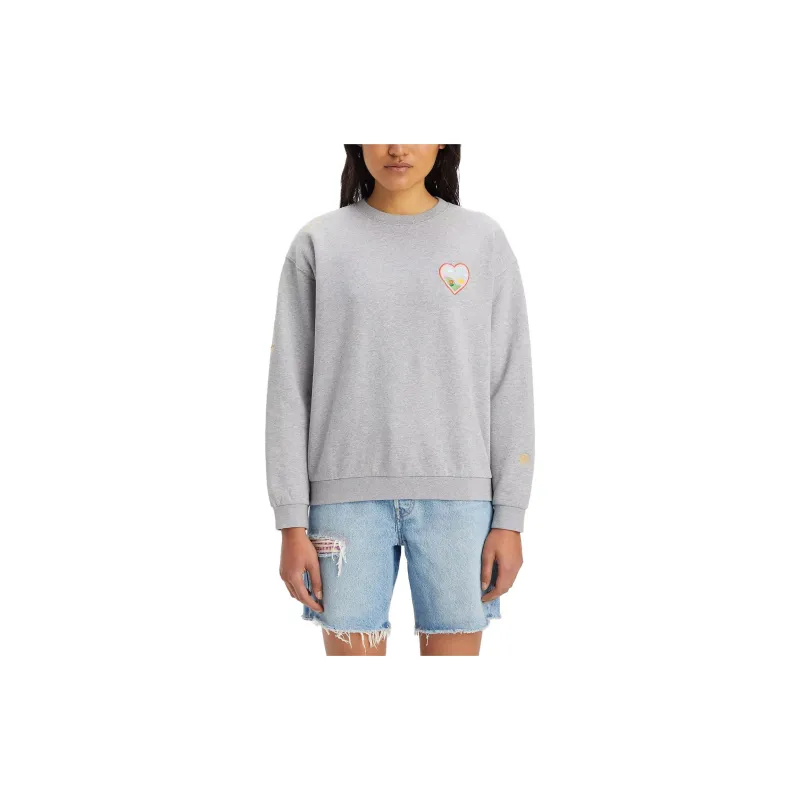 Levis Sweatshirts Women's Gray-2
