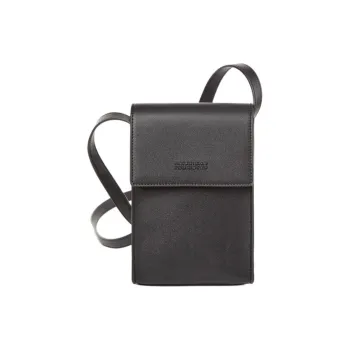 AMERICAN TOURISTER Polyurethane Crossbody Bag Mini Unisex Black