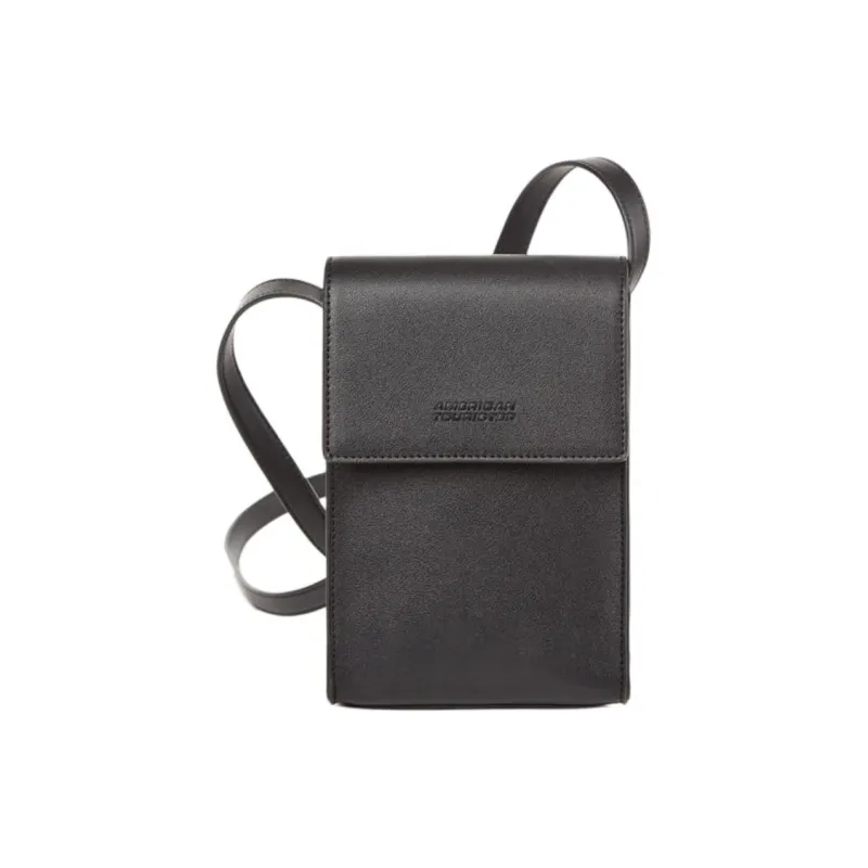 AMERICAN TOURISTER Polyurethane Crossbody Bag Mini Unisex Black-0