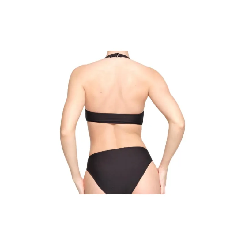 SKIMS SIGNATURE SWIM HALTER MONOKINI One-piece Swimsuit Women's ONYX/Onyx-2