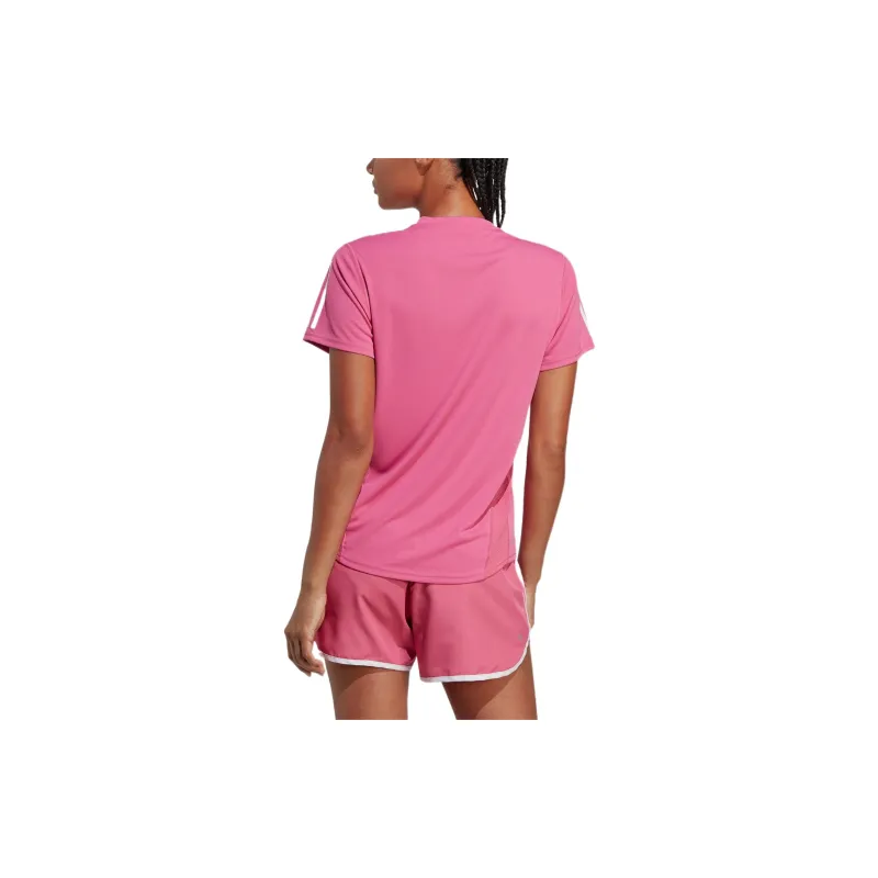 Adidas T Shirts Women's Old Fuchsia-2