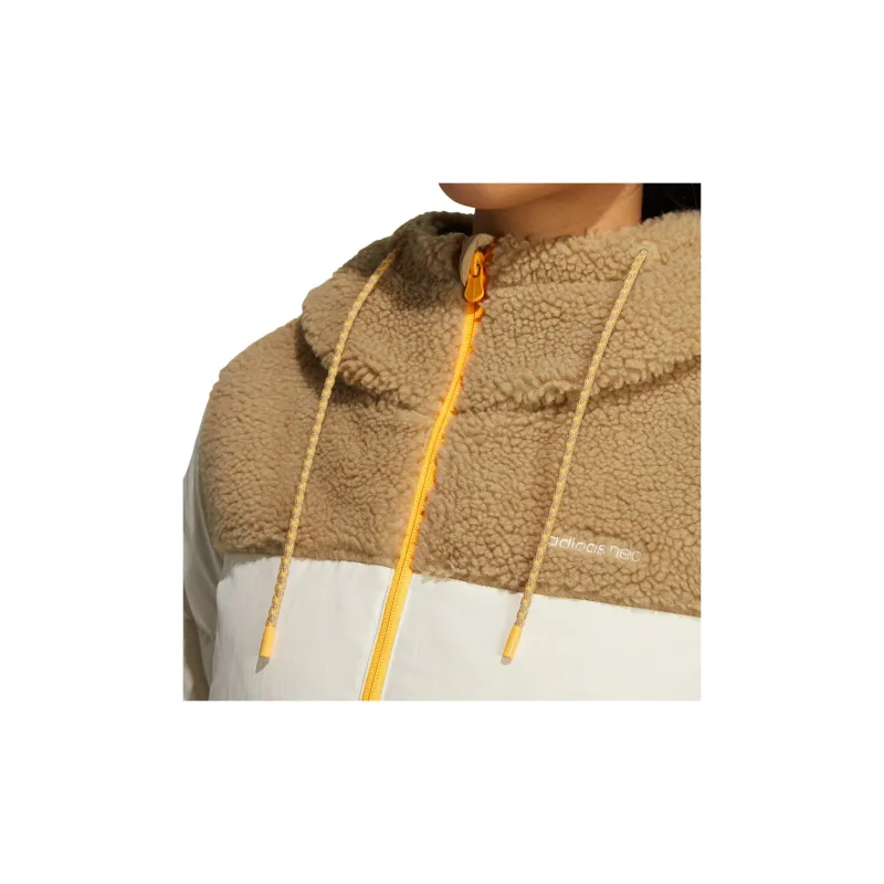 Adidas Down Jacket Women's Beige-4