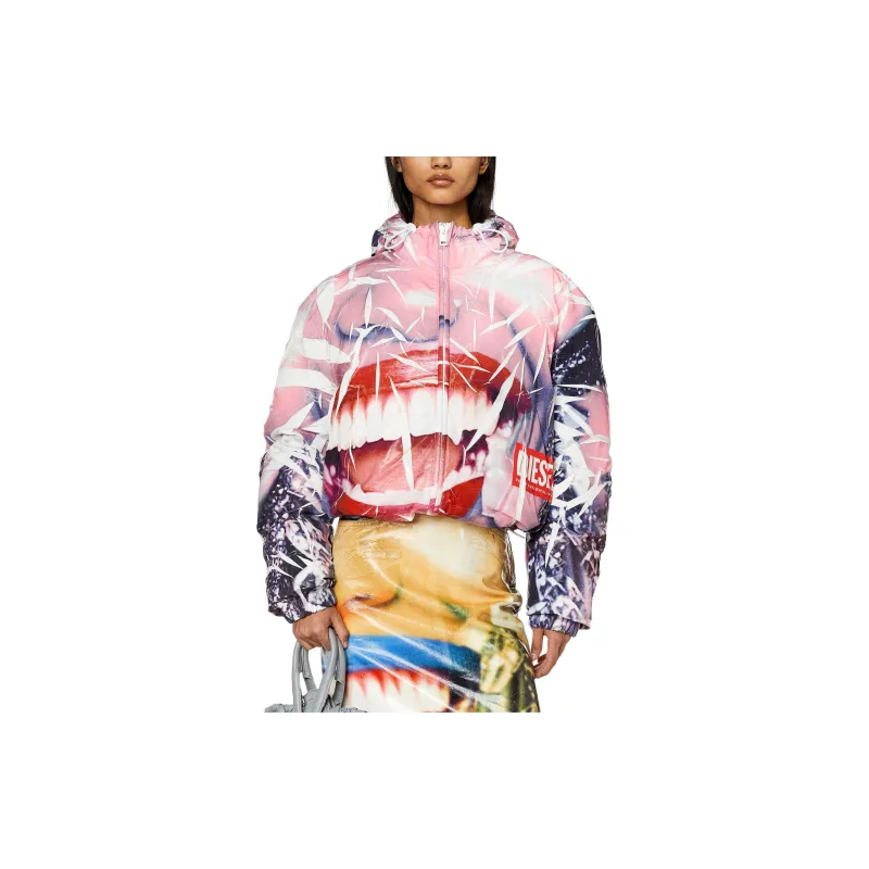 DIESEL Jackets Women's Pink-2