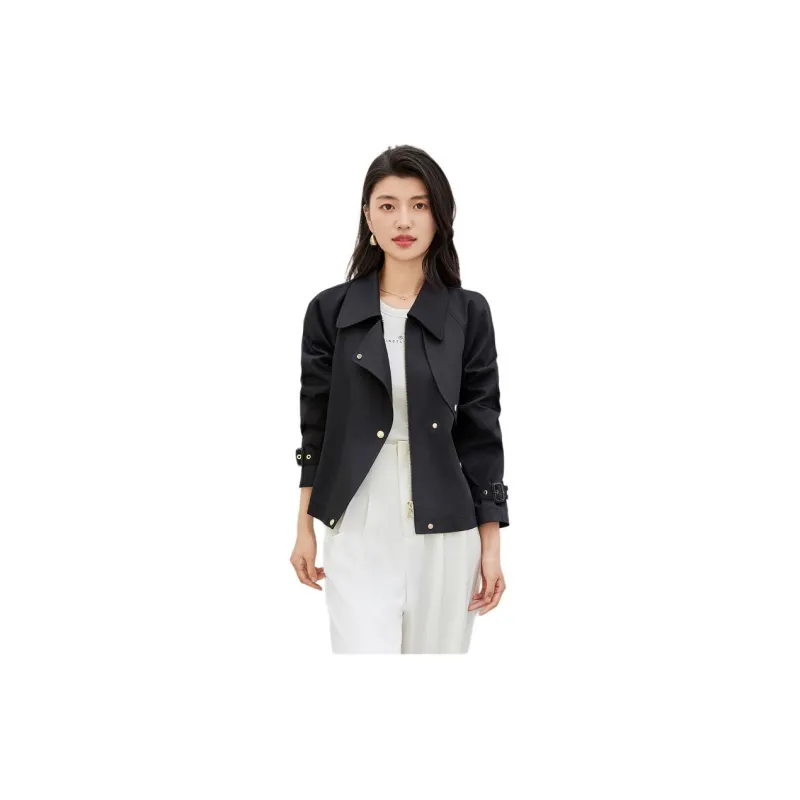 Yi Mengyuan Trench Coat Women's-6