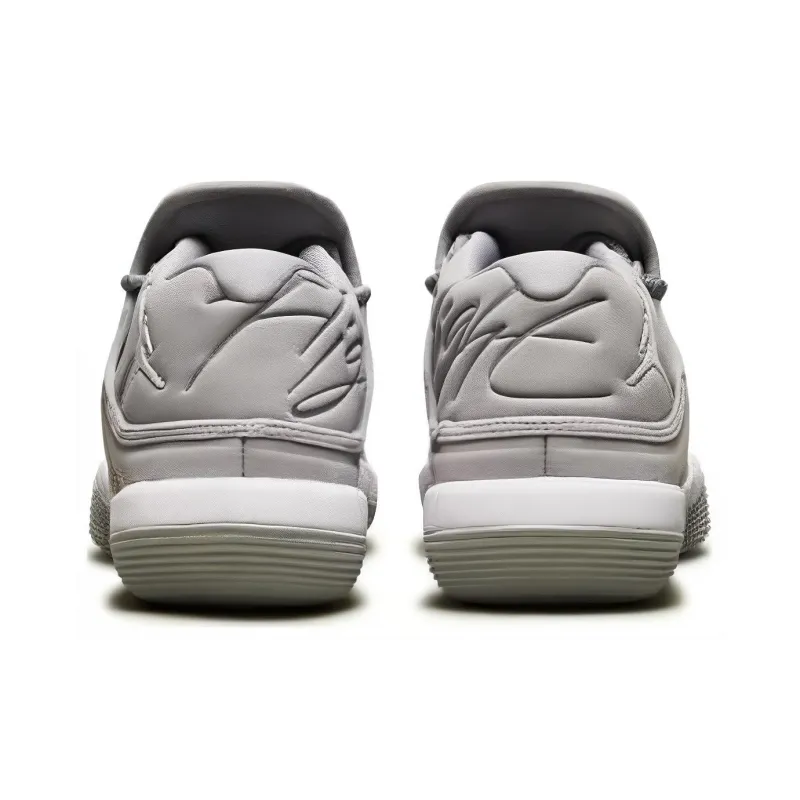 Jordan Super.Fly 2017 Cushioning And Breathable Mid Top Children's Basketball Shoes Gray Unisex-4