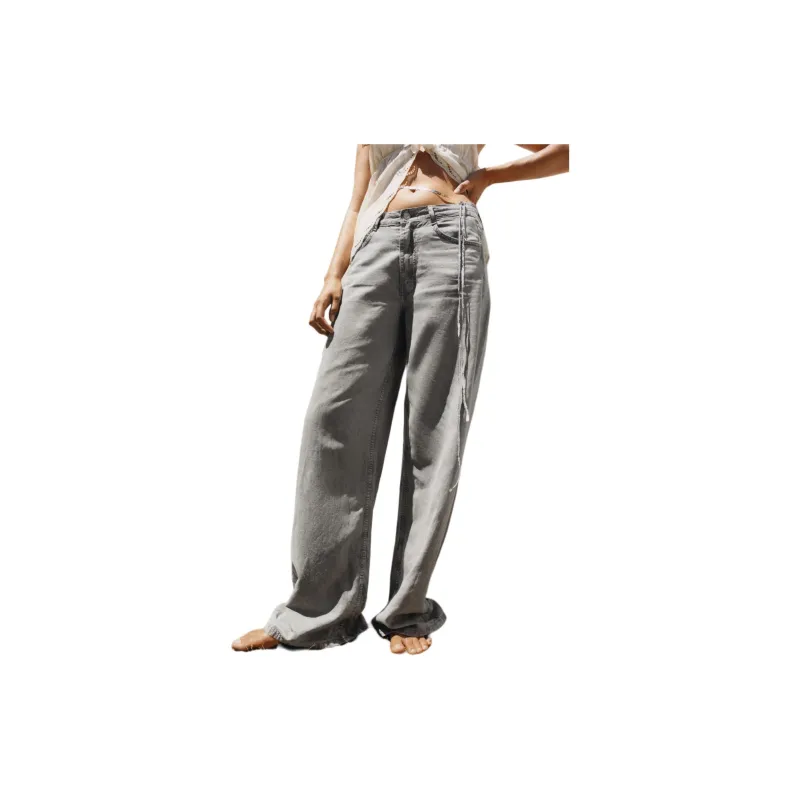 ZARA Trf Jeans Women's Gray-2