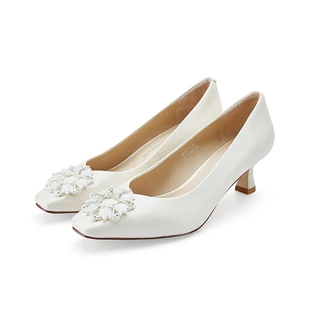 D FUSE SCANDINAVIA Casual Single Shoes Medium Heel 3 5cm Women's-2