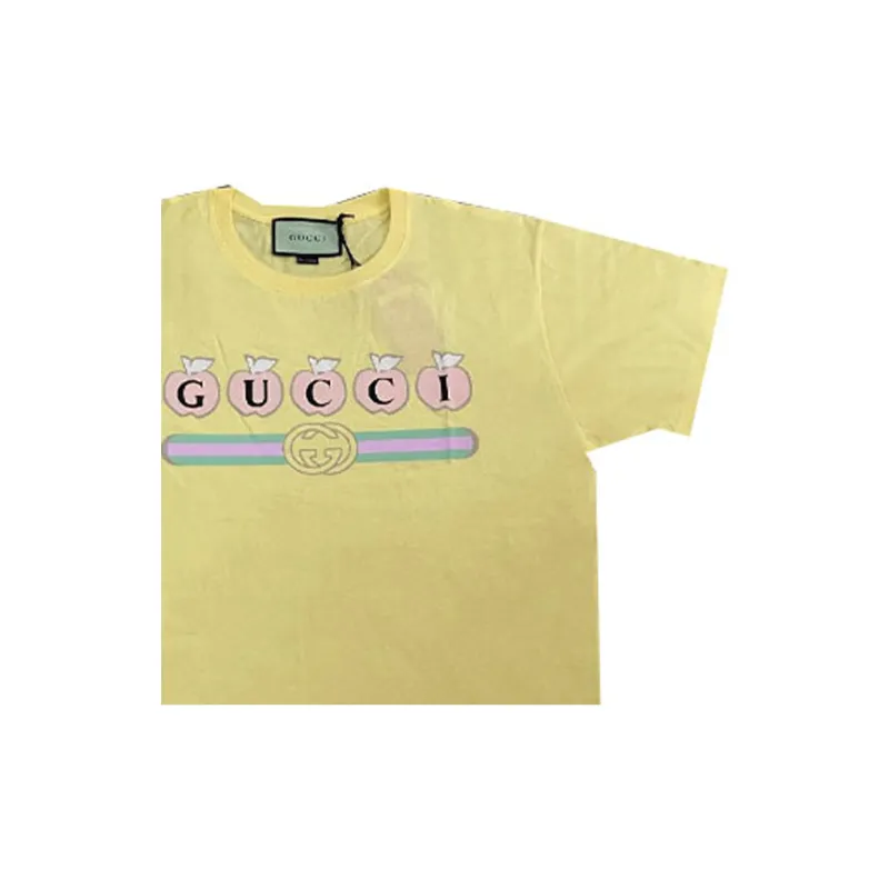 GUCCI T Shirts Women's Yellow-4