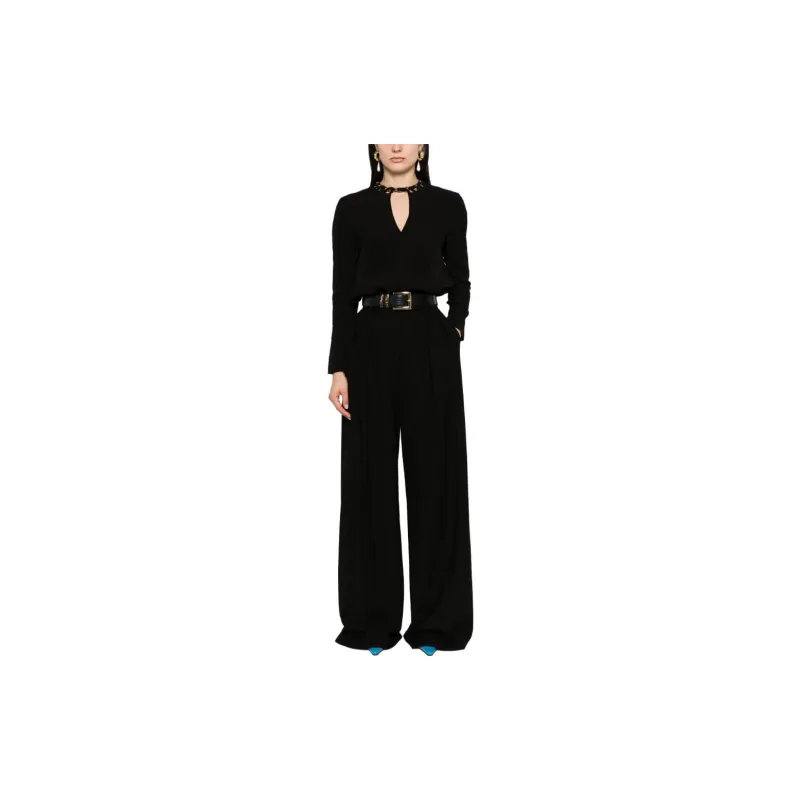 Zimmermann Chain-detailed Long Sleeve Blouse-1