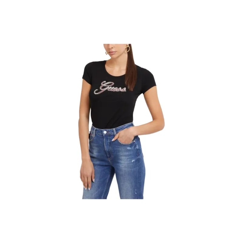 GUESS T Shirts Women's Black-2
