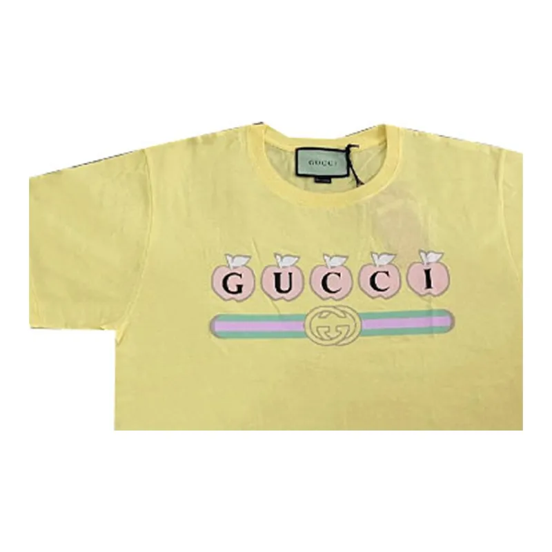 GUCCI T Shirts Women's Yellow-5