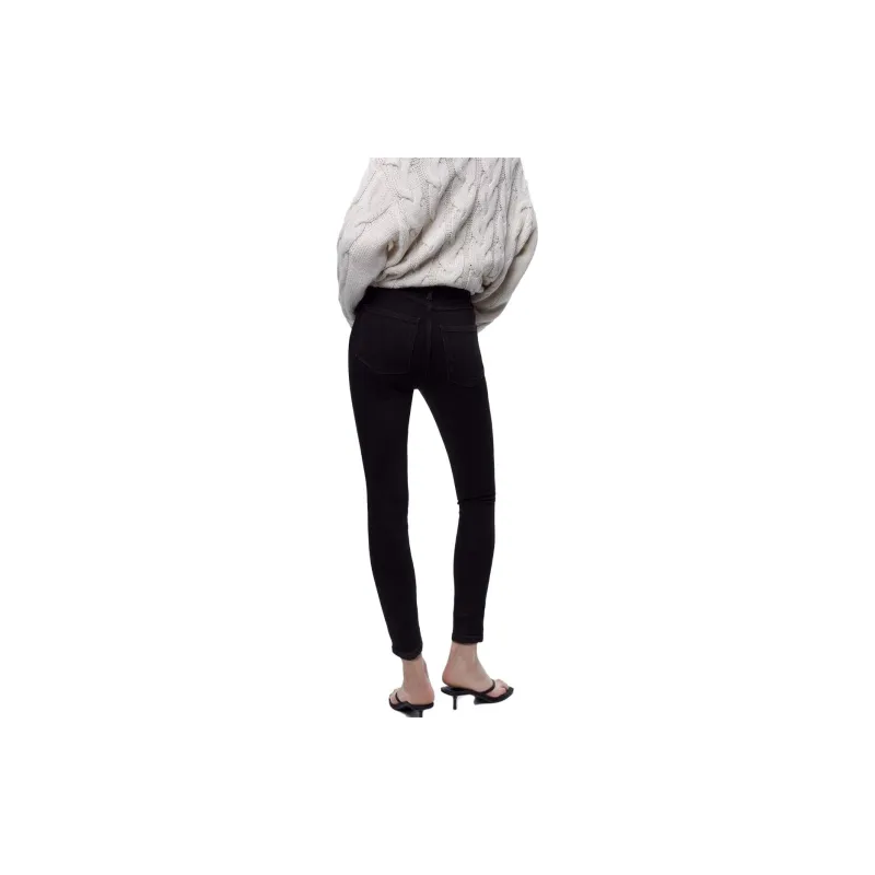 ZARA Jeans Women's Black-4