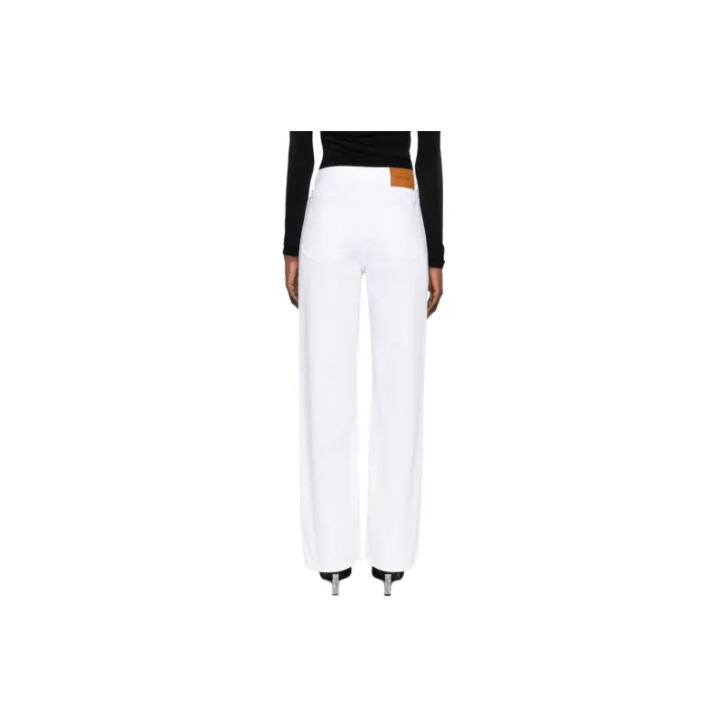 VERSACE SS24 Jeans Women's White-2