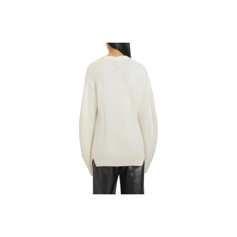 Helmut Lang V Neck Button Up Cardigan-3