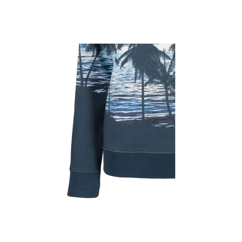 Paco Rabanne Sunset print Logo Hoodie-4