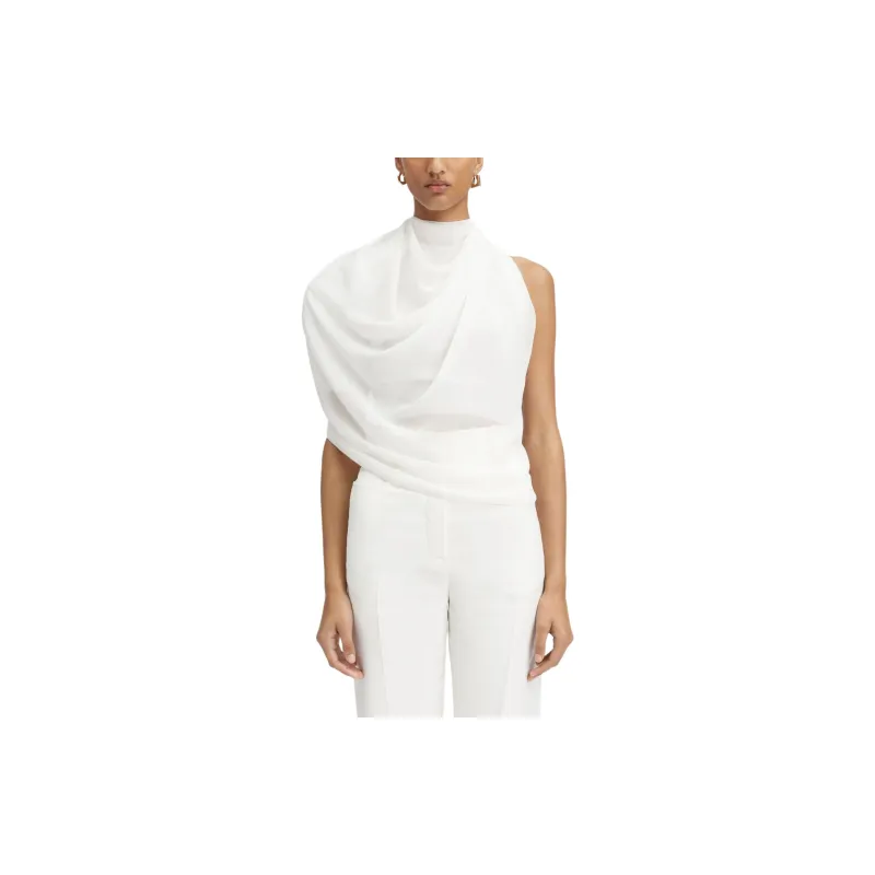 Jacquemus Asymmetric One-Shoulder Top-2
