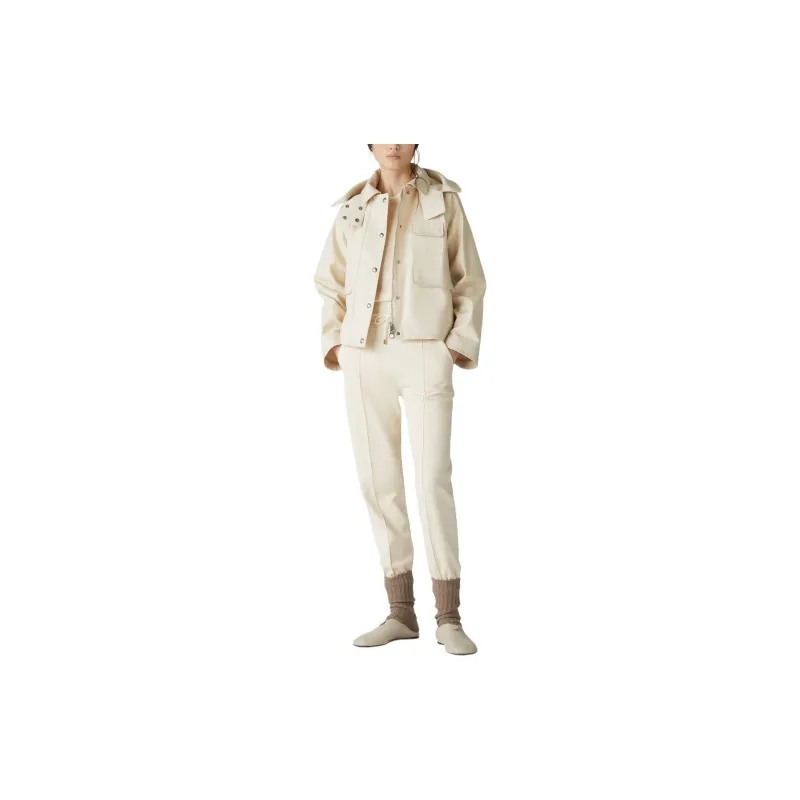 Loro Piana FW24 Jackets Coats Women's Winter Sand-2