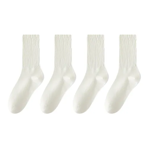 Moremoli Mid Calf Socks Men's 4 Pack
